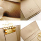 Unused Item GUCCI Key Case GG Marmont Beige Leather PVC 6-Key GG Logo With Box R801830
