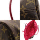 LOUIS VUITTON Neverfull MM Ikat Flower Tote Bag Brown × Pink PVC Leather 7-9-156