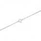 TIFFANY&Co. Tiffany Lariat Heart Link Necklace, 925 Sterling Silver