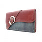 Christian Dior saddle Long Wallet, Denim/Leather, Denim Wallet, Vintage