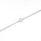 TIFFANY&Co. Tiffany Lariat Heart Link Necklace, 925 Sterling Silver