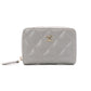 CHANEL Caviar Skin Matelassé Coin Purse, Leather, Gray, Silver Hardware, Wallet