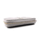 CHANEL Caviar Skin Matelassé Coin Purse, Leather, Gray, Silver Hardware, Wallet