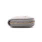 CHANEL Caviar Skin Matelassé Coin Purse, Leather, Gray, Silver Hardware, Wallet