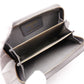 CHANEL Caviar Skin Matelassé Coin Purse, Leather, Gray, Silver Hardware, Wallet