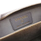 CHANEL Caviar Skin Matelassé Coin Purse, Leather, Gray, Silver Hardware, Wallet