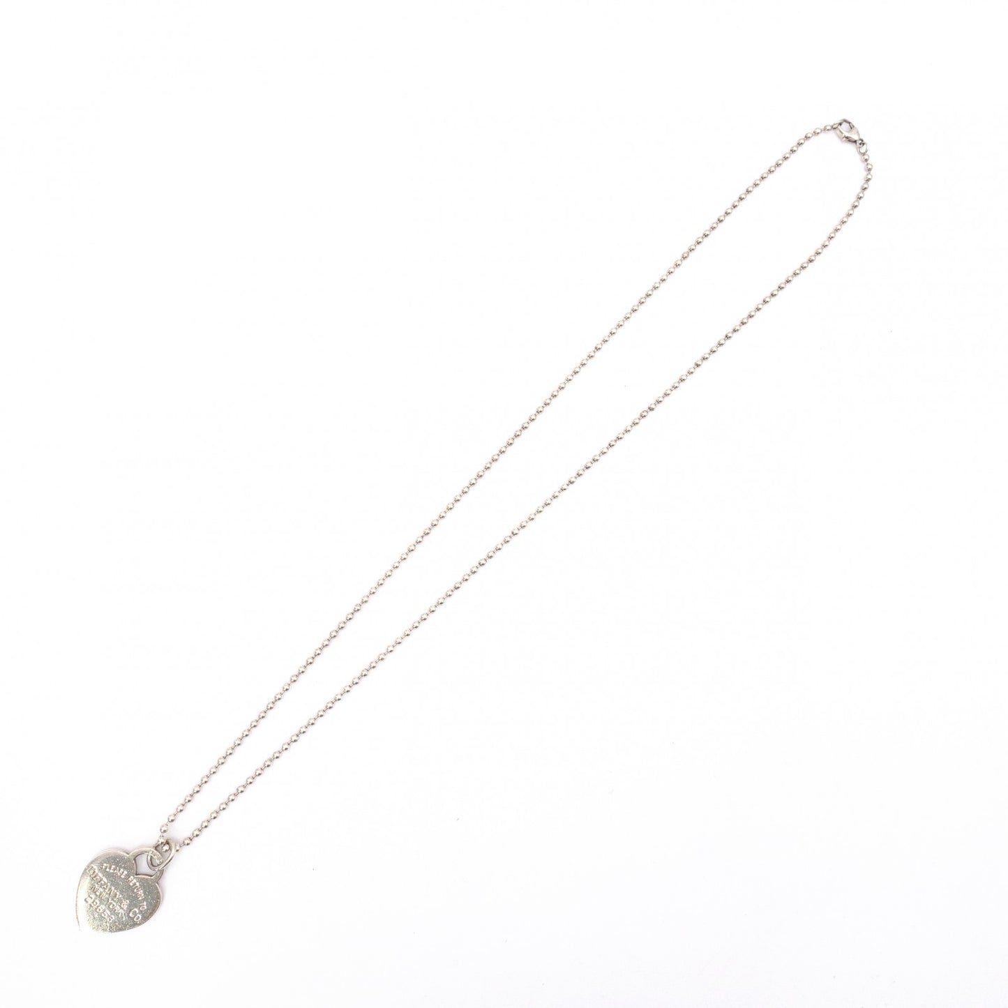 TIFFANY&Co. Return to Tiffany Necklace, 925 Sterling Silver