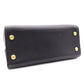LOUIS VUITTON City Steamer MM Handbag, Leather, Black, 2-Way, Gold Hardware