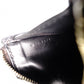 CELINE Macadam Coin Purse, Leather, Black, Logo, Gold Hardware