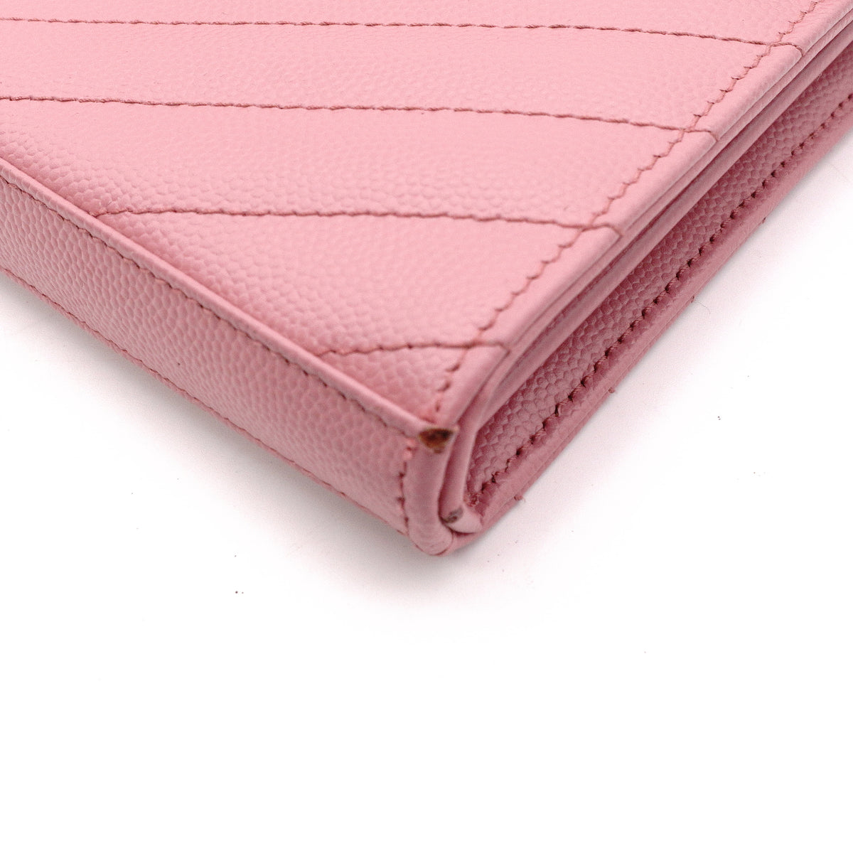 SAINT LAURENT Cassandra Shoulder Bag, Leather, Pink, Crossbody, Gold Hardware, YSL