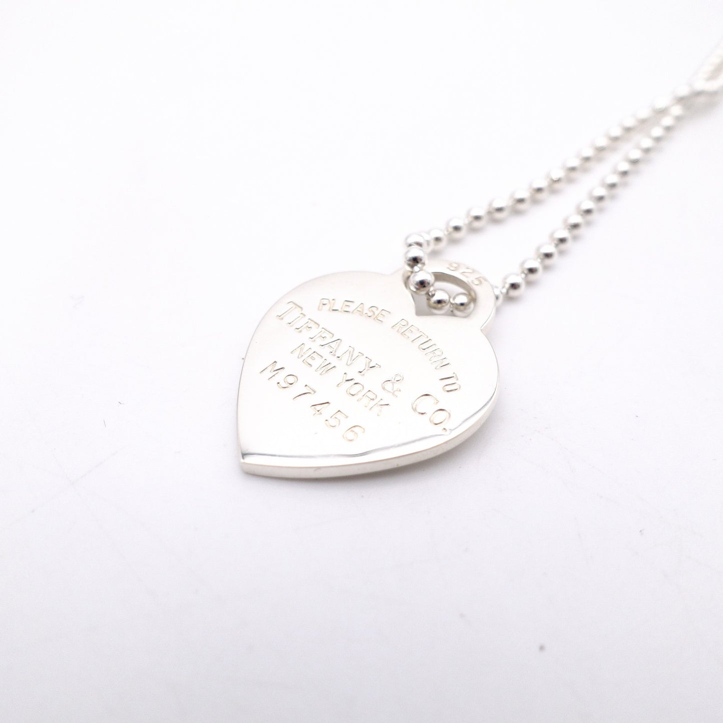 TIFFANY&Co. Return to Tiffany Necklace, 925 Sterling Silver