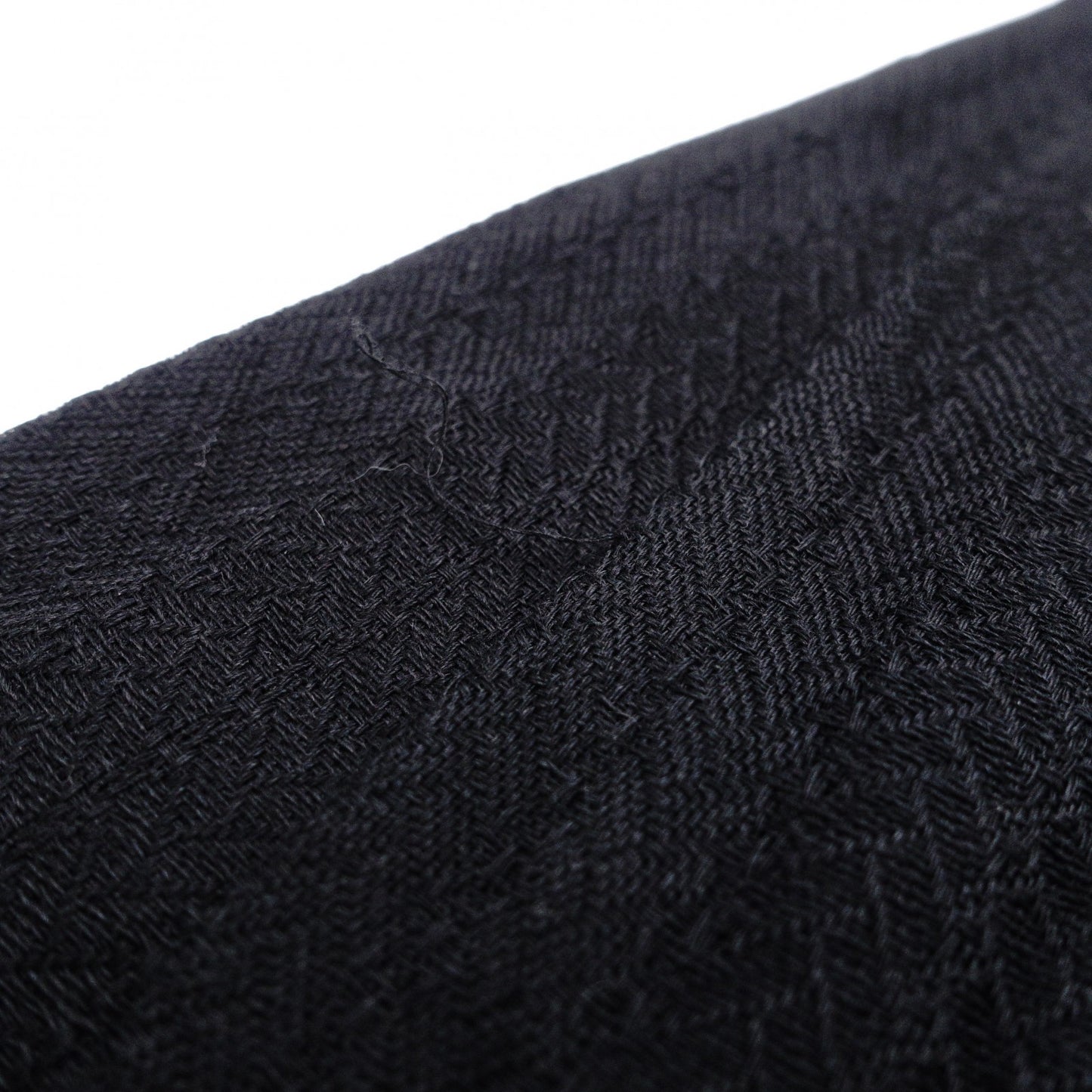 HERMES Scarf, Cashmere/Silk, Black, H Logo, Stole