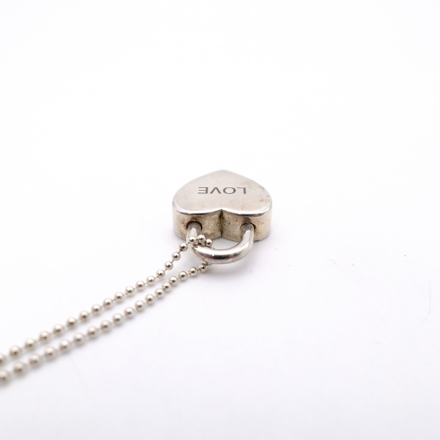 TIFFANY&Co. Tiffany Heartlock Return to Tiffany Necklace, 925 Sterling Silver