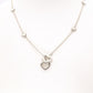 TIFFANY&Co. Tiffany Lariat Heart Link Necklace, 925 Sterling Silver, approx. 9g