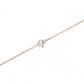 TIFFANY&Co. Tiffany Lariat Heart Link Necklace, 925 Sterling Silver, approx. 9g