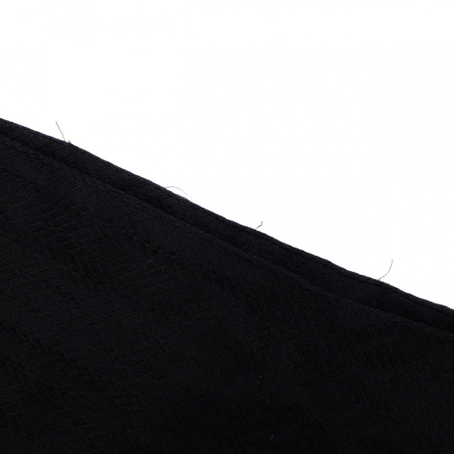 HERMES Scarf, Cashmere/Silk, Black, H Logo, Stole