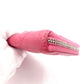 CHANEL Lambskin Matelassé Long Wallet, Leather, Pink, with Silver Hardware