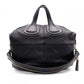 GIVENCHY Nightingale Handbag, Leather, Black, 2-Way