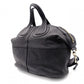 GIVENCHY Nightingale Handbag, Leather, Black, 2-Way