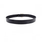 GUCCI GG Leather Belt, Size 95/38 inches, Black with Silver Hardware, Men’s, Logo