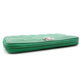 CHANEL Caviar Skin Boy Chanel Long Wallet, Leather, Green, Silver Hardware