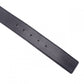 GUCCI GG Leather Belt, Size 95/38 inches, Black with Silver Hardware, Men’s, Logo
