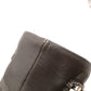 CHANEL CocoCoon Gray Long Boots Leather CC Logo Size 37 Approx. 24cm Boots High-Cut Women's With Box R801495