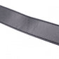 GUCCI GG Leather Belt, Size 95/38 inches, Black with Silver Hardware, Men’s, Logo