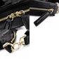 GIVENCHY Nightingale Handbag, Leather, Black, 2-Way