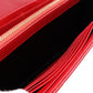 SAINT LAURENT Cassandra Shoulder Bag, Leather, Red, Gold Hardware, Crossbody