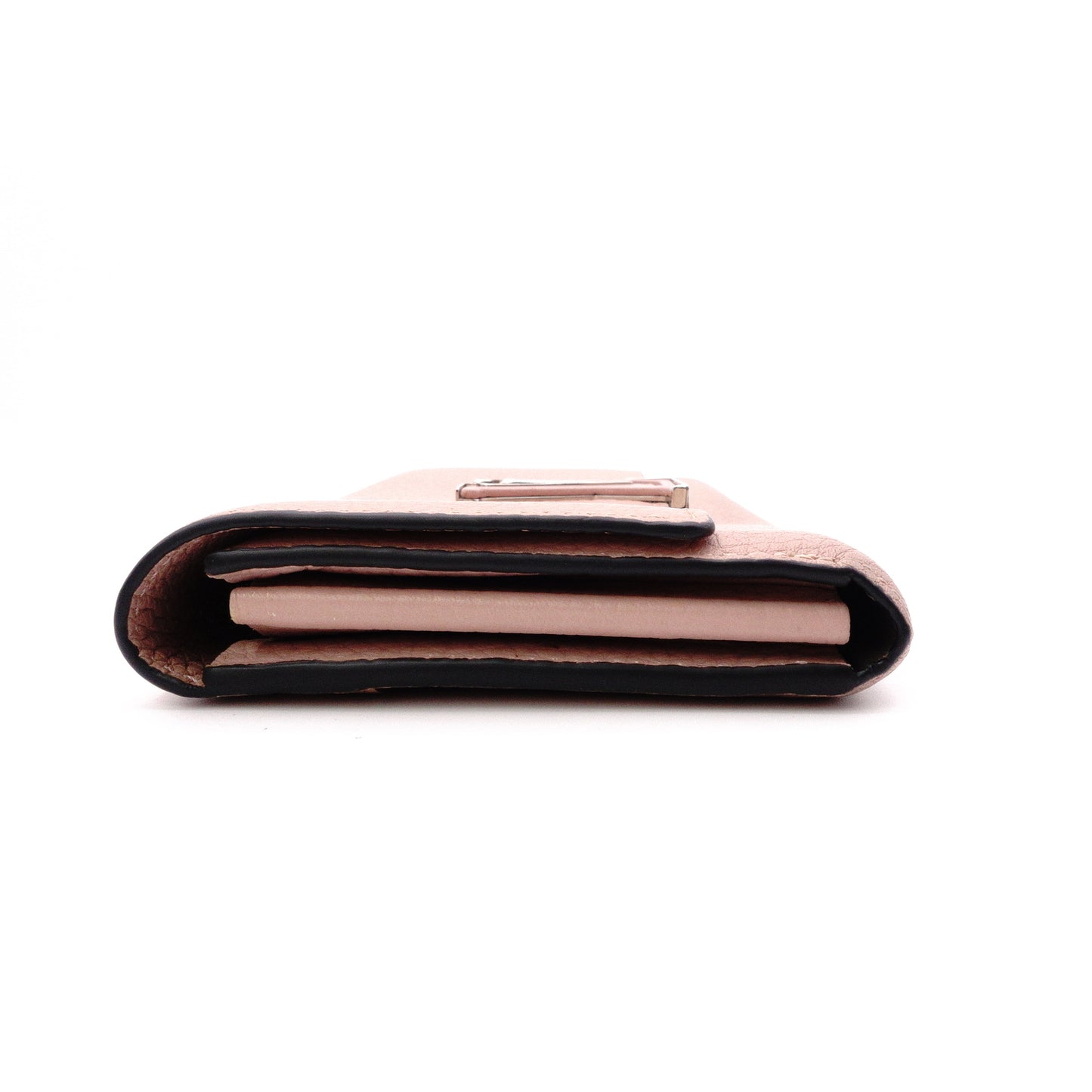 Louis Vuitton Portofolio Capucines Long Wallet, Leather, Pink, LV, Silver Hardware
