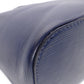 LOUIS VUITTON Neverfull MM Epi Tote Bag, Leather, Blue