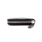 CHANEL Caviar Skin Matelassé Long Wallet, Leather, Black, with Gold Hardware