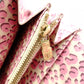 LOUIS VUITTON Leopard Sara Bronco Corail Monogram Canvas Long Wallet, PVC, Brown