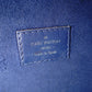 LOUIS VUITTON Neverfull MM Epi Tote Bag, Leather, Blue