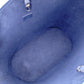LOUIS VUITTON Neverfull MM Epi Tote Bag, Leather, Blue