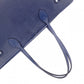 LOUIS VUITTON Neverfull MM Epi Tote Bag, Leather, Blue