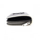 SAINT LAURENT Cassandra Bifold Wallet, Leather, Grey, YSL Logo, White
