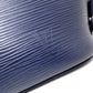 LOUIS VUITTON Neverfull MM Epi Tote Bag, Leather, Blue