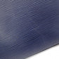 LOUIS VUITTON Neverfull MM Epi Tote Bag, Leather, Blue