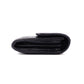 CHANEL Caviar Skin Matelassé Flap Long Wallet, Leather, Black, Wallet, Black, Gold Hardware