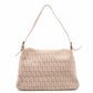 FENDI Mamma Bucket Zucca Shoulder Bag, Canvas/Leather, Pink-Beige Tones