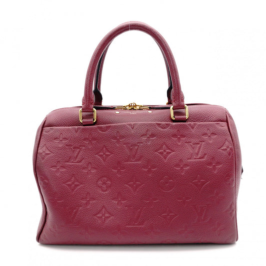 LOUIS VUITTON Speedy Bandoulière 25 Implant Handbag (Red) 2-Way