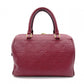 LOUIS VUITTON Speedy Bandoulière 25 Implant Handbag (Red) 2-Way