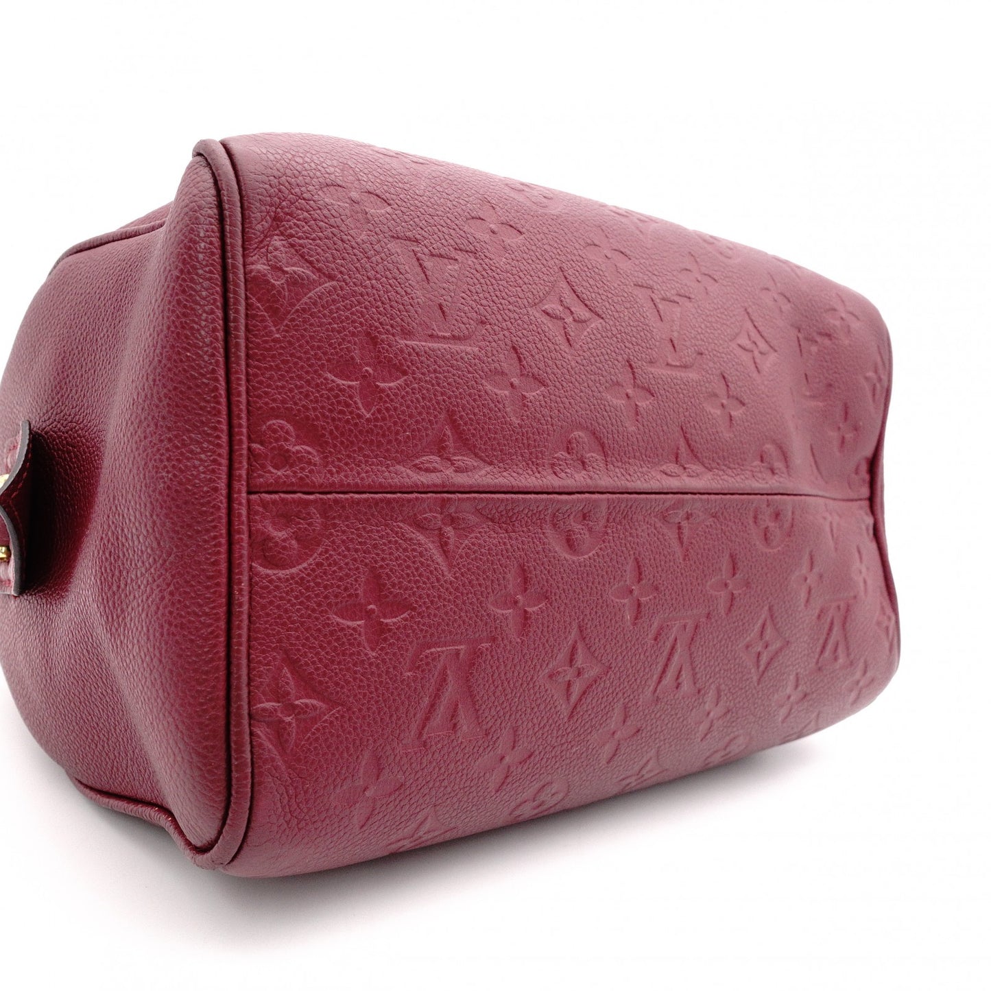 LOUIS VUITTON Speedy Bandoulière 25 Implant Handbag (Red) 2-Way