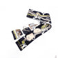 LOUIS VUITTON Twilly Bando BB Scarf, Silk, Black and White