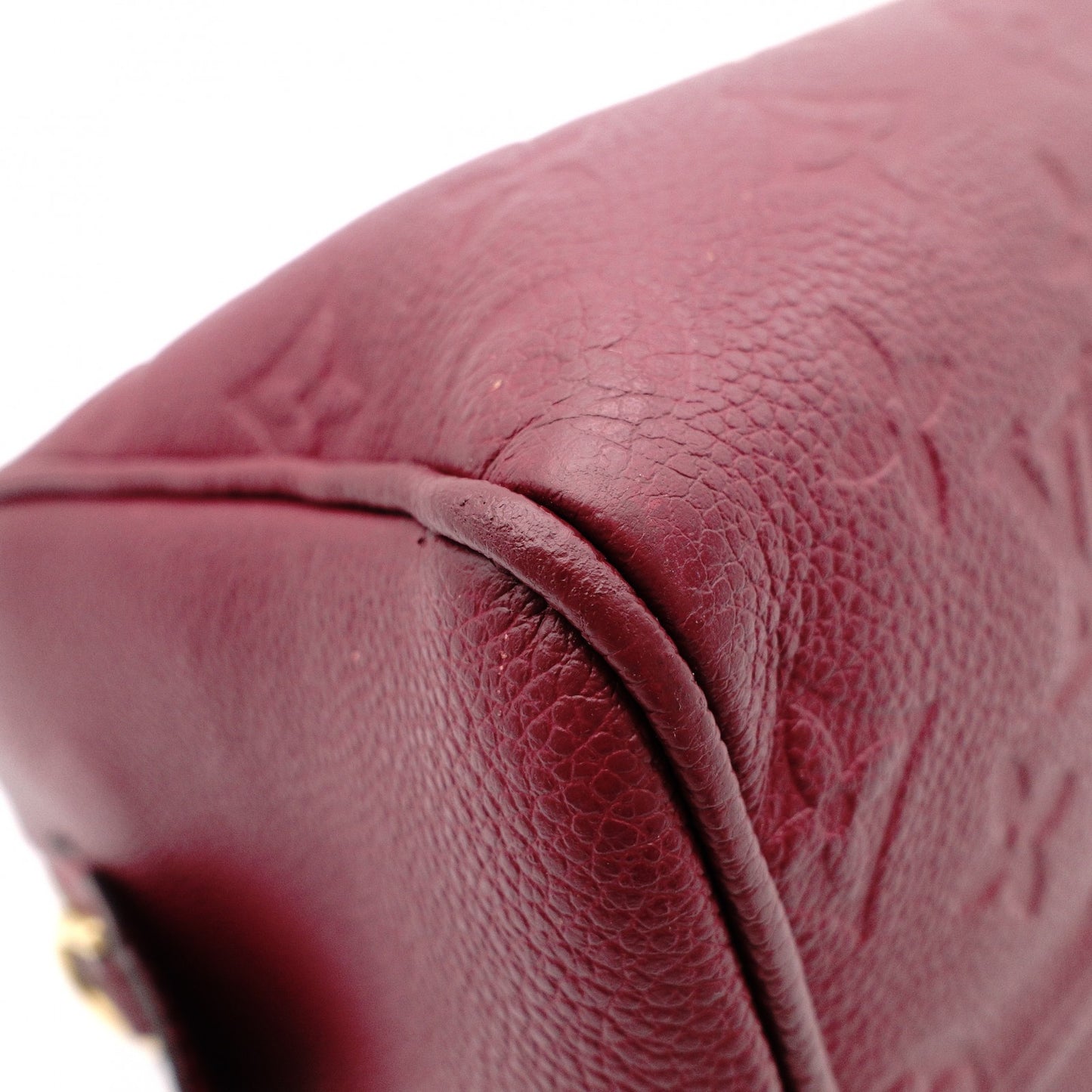 LOUIS VUITTON Speedy Bandoulière 25 Implant Handbag (Red) 2-Way