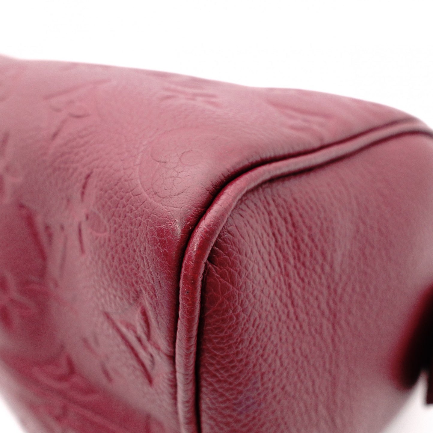 LOUIS VUITTON Speedy Bandoulière 25 Implant Handbag (Red) 2-Way