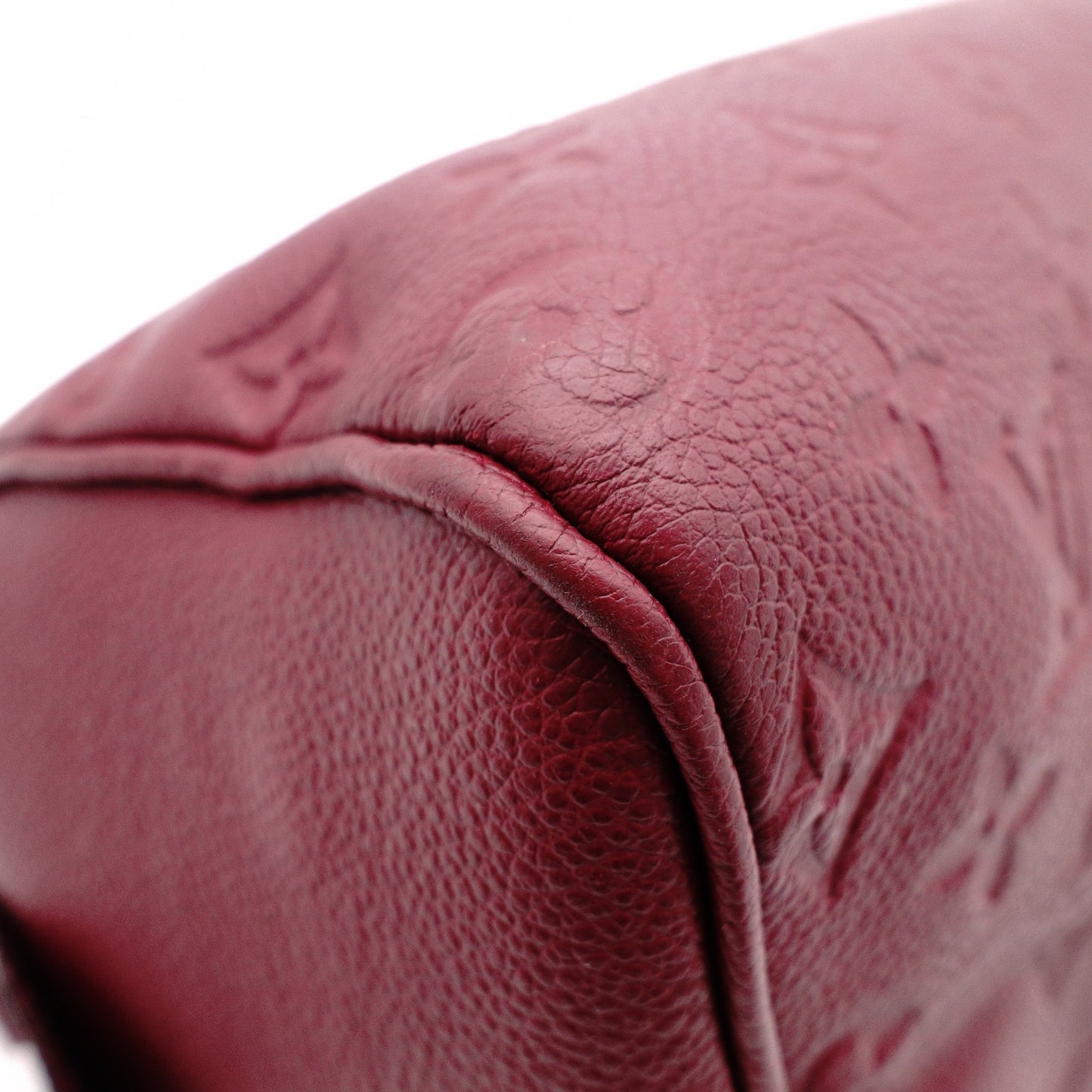 LOUIS VUITTON Speedy Bandoulière 25 Implant Handbag (Red) 2-Way