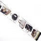 LOUIS VUITTON Twilly Bando BB Scarf, Silk, Black and White